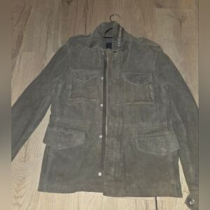 Allsaints suede field jacket